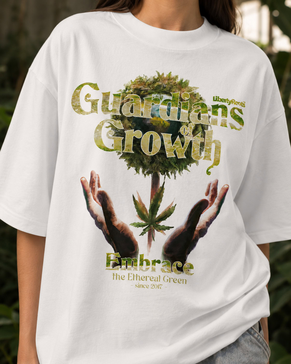 Guardians of Growth • Organic Oversize Shirt – Bild 12