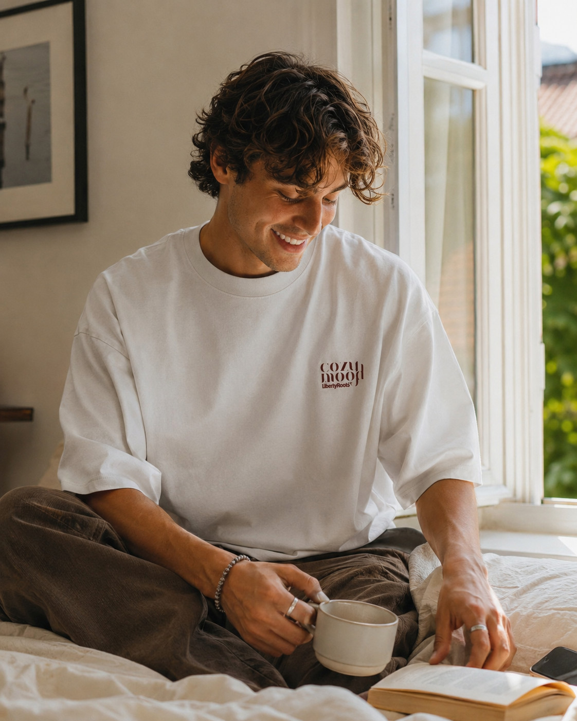 Cozy Mood • Organic Sloppy Shirt – Bild 12