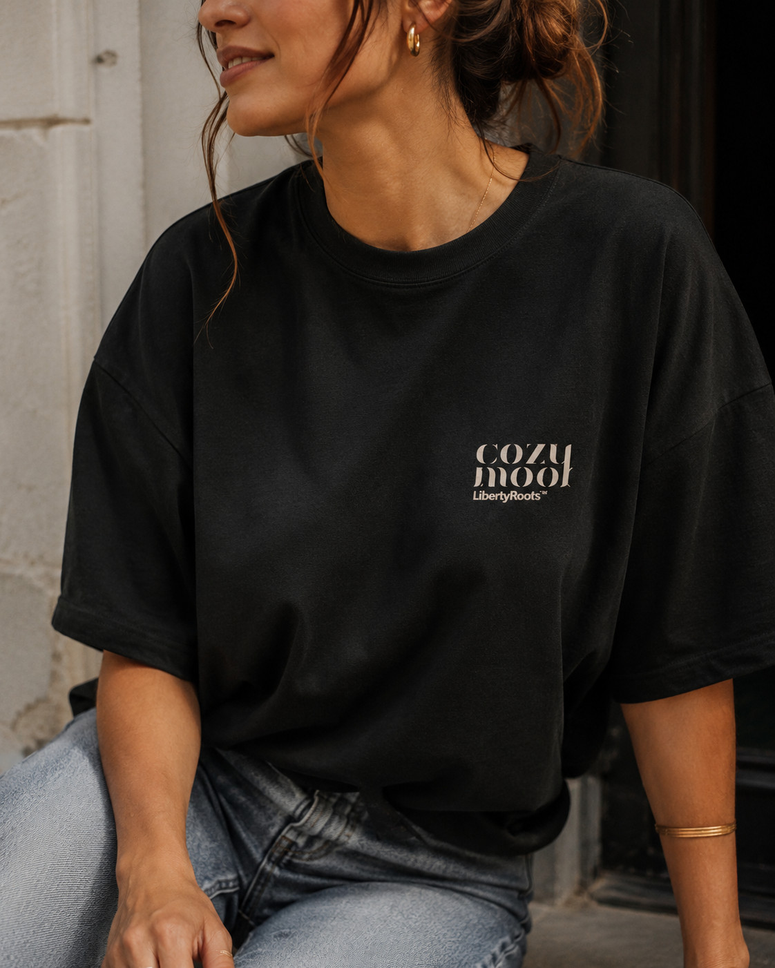 Cozy Mood • Organic Sloppy Shirt – Bild 4