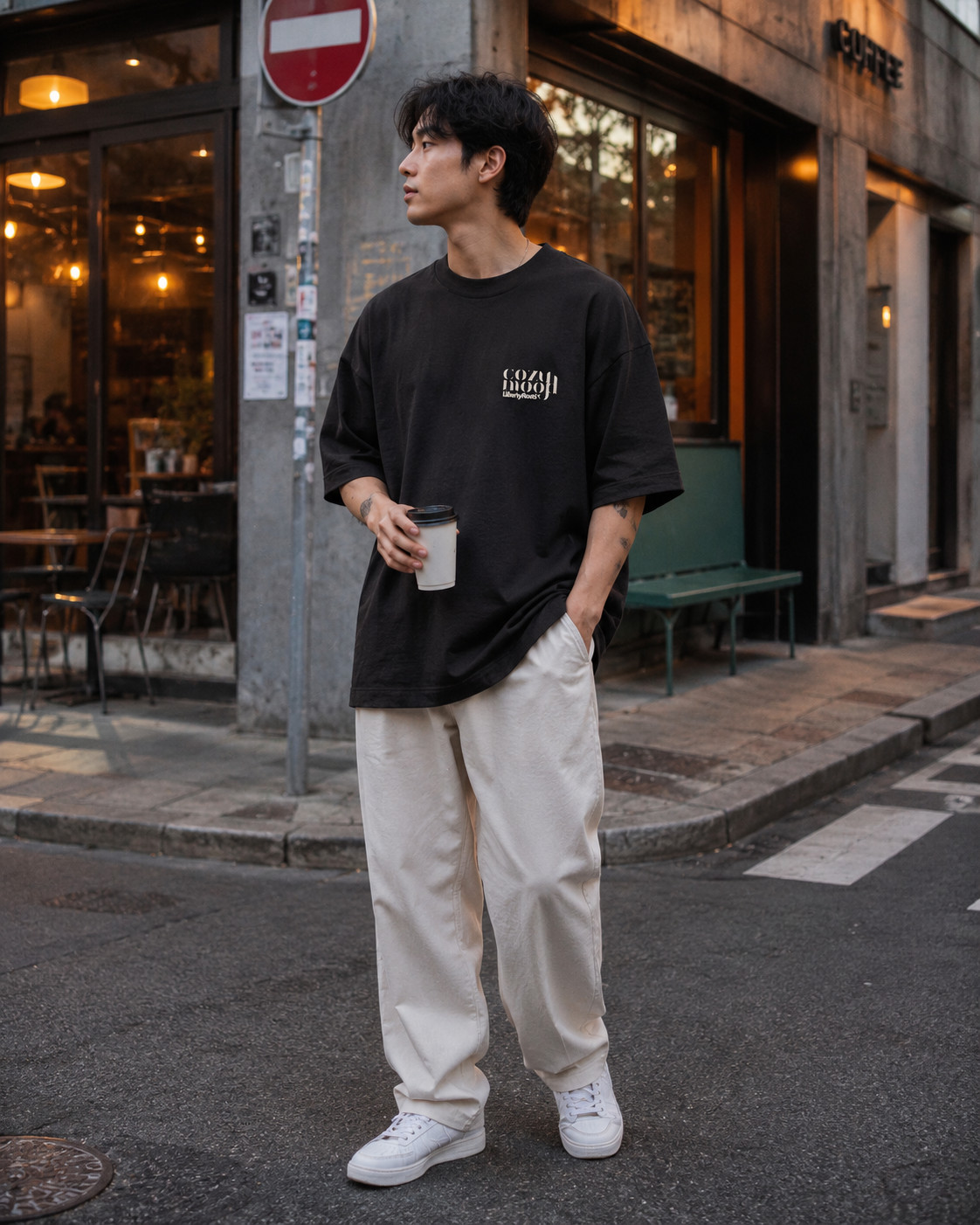Cozy Mood • Organic Sloppy Shirt – Bild 7