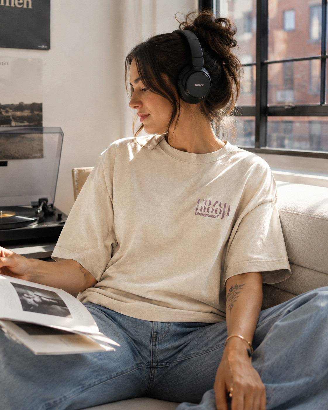 Cozy Mood • Organic Sloppy Shirt – Bild 17
