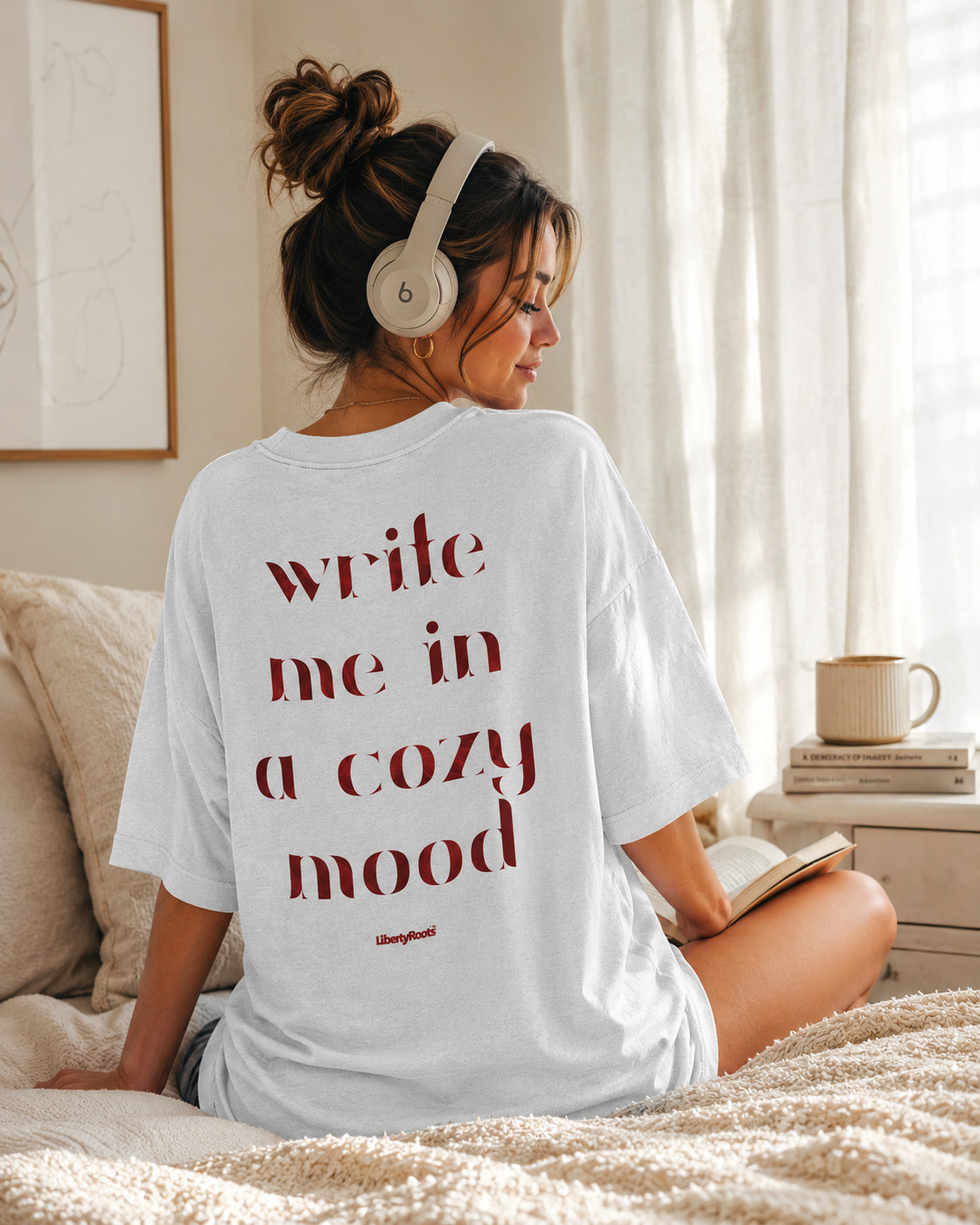 Cozy Mood • Organic Sloppy Shirt – Bild 11