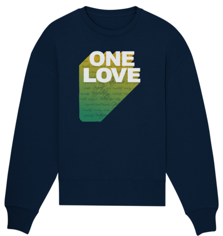 One Love • Organic Craze Sweater - S, Dunkelblau
