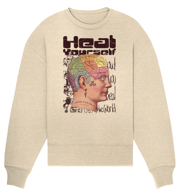 Oversize Sweater Natural • Heal Yourself